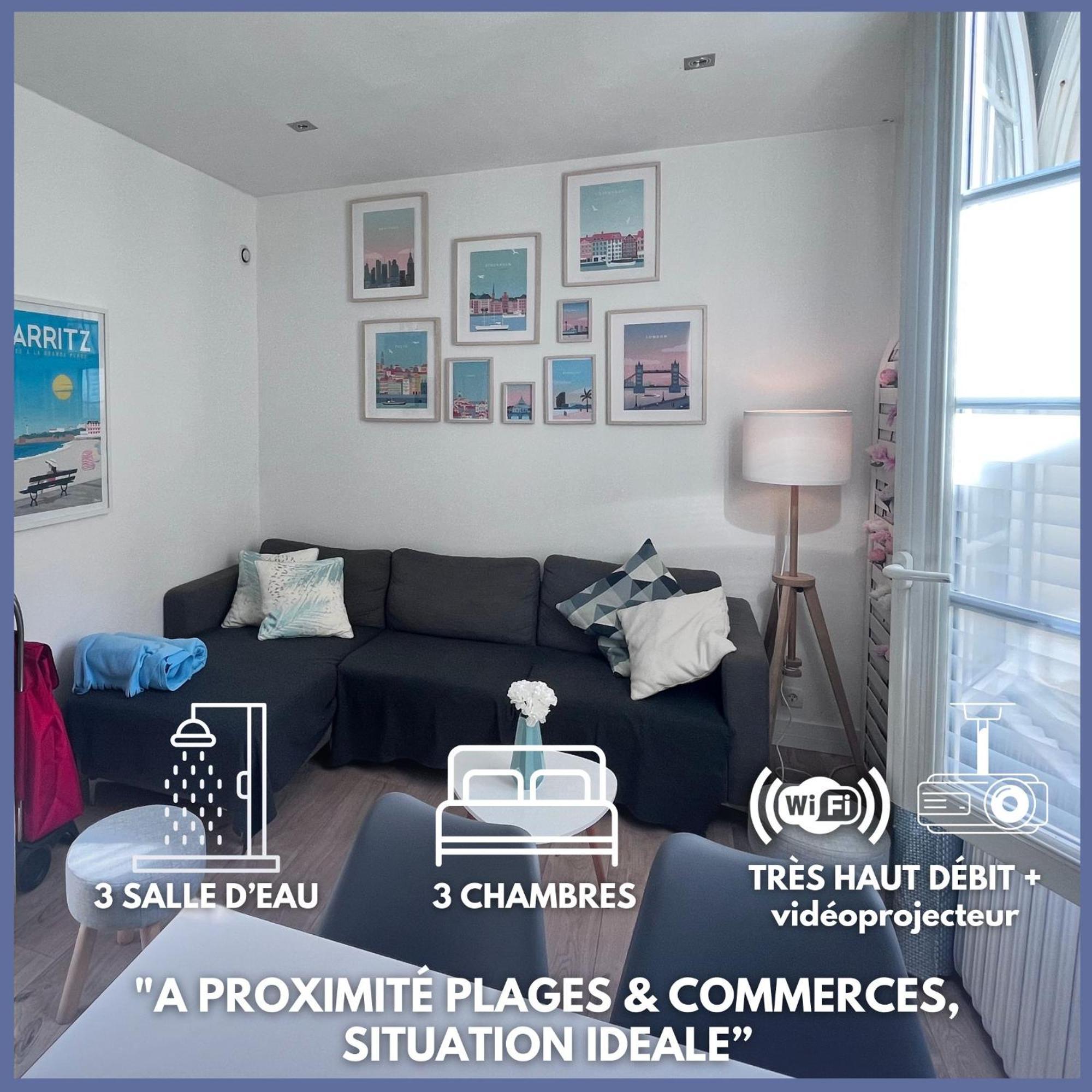 Chalet Basque 6 Couchages Centre Ville Biarritz Exterior photo